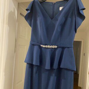 Jade Evening Gown - Navy - Size 6